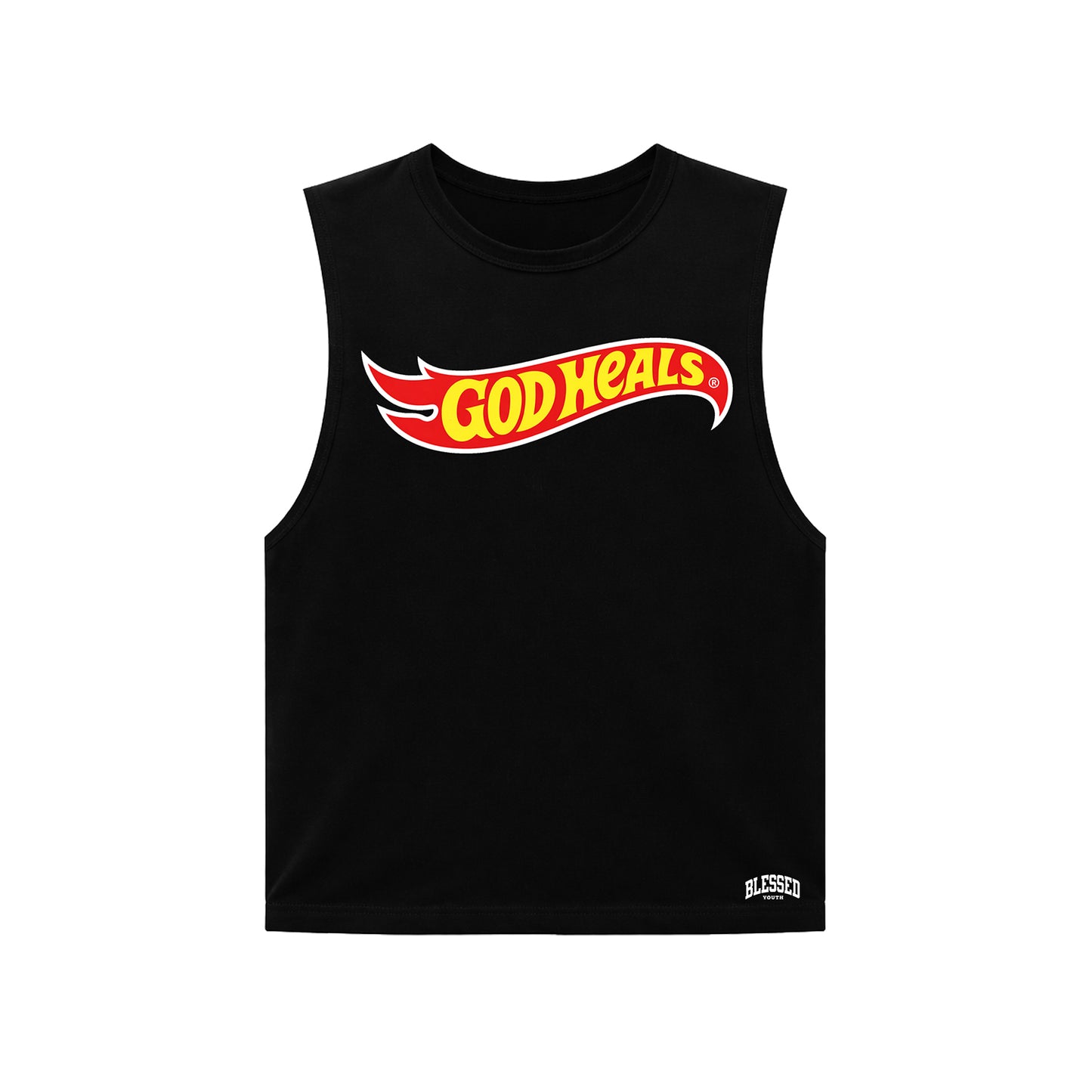 God Heals (Muscle Tee)